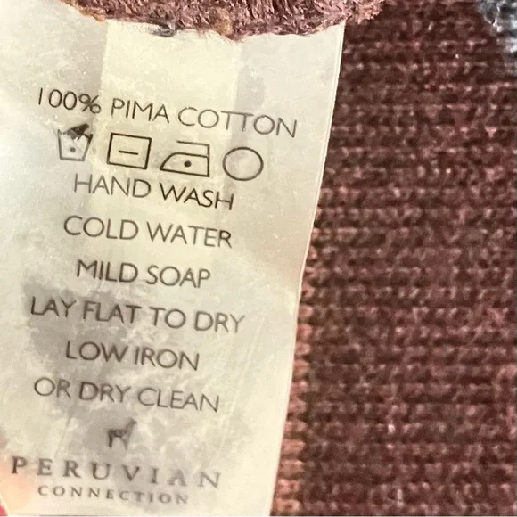 Peruvian Connection Southwestern Sweater Skirt Small Boho Southwestern Artisan - Picture 5 of 6